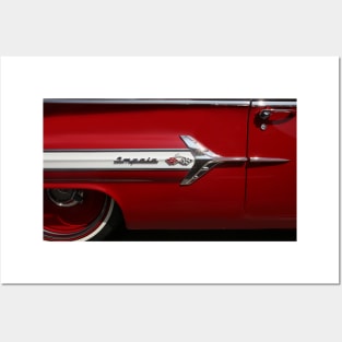 1960 Chevy Impala detail Posters and Art